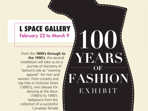 100 Years of Fashion 2016 Poster